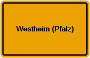Grundbuchauszug Westheim (Pfalz)